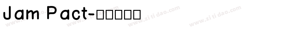 Jam Pact字体转换